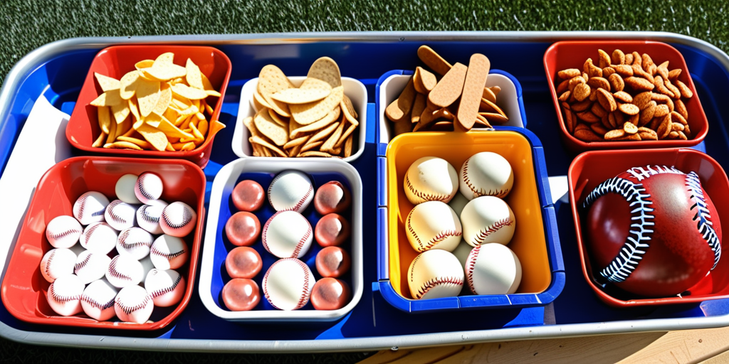 snacks for a baseball game