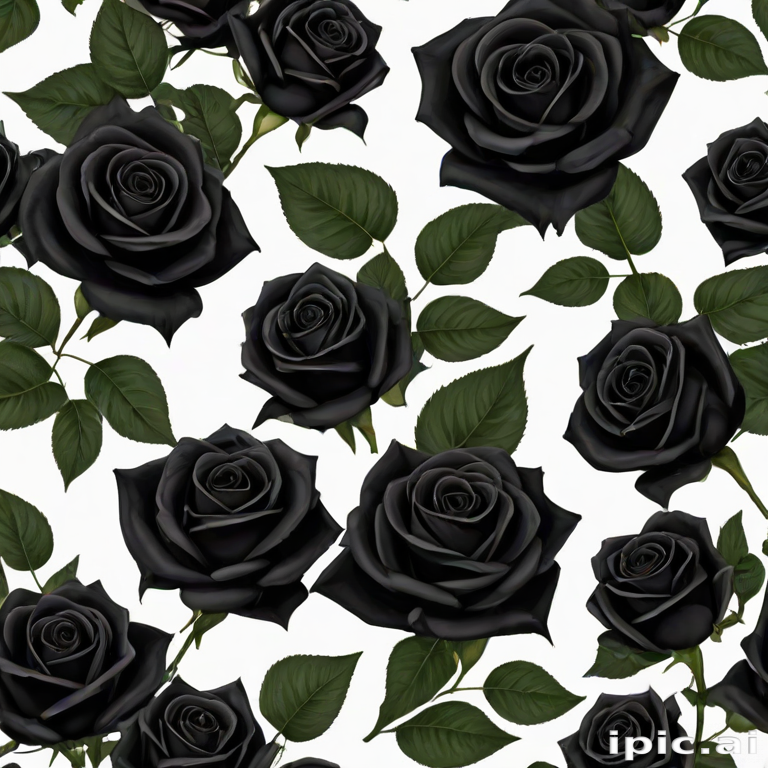 black roses png
