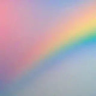 rainbow transparent background
