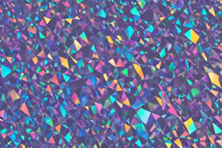 holographic wallpaper