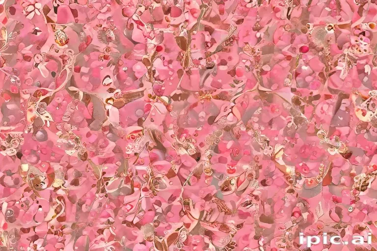 background pink and gold