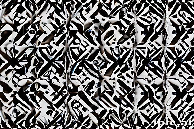 Intricate Black and White Abstract Patterns with Fluid, Wavy Designs ...