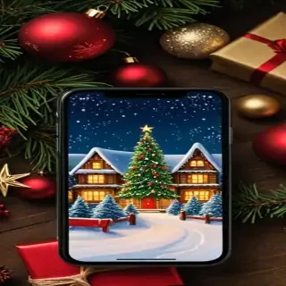 iphone christmas wallpaper hd