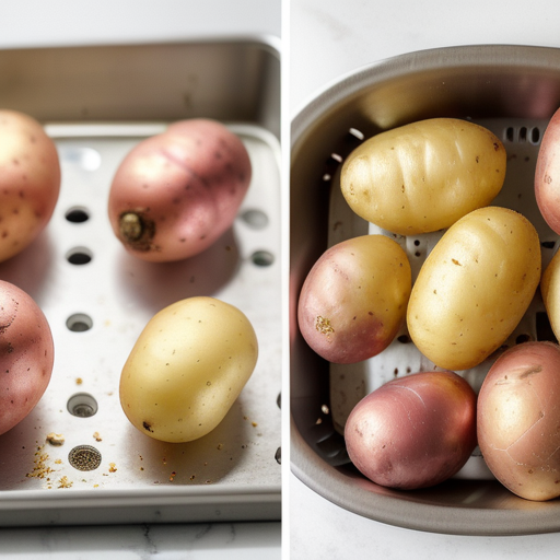 how to bake potatoes without foil