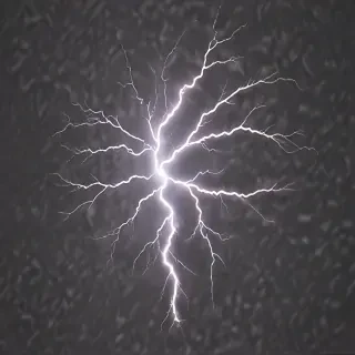 lightning transparent
