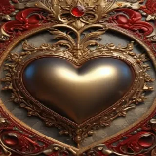 heart background aesthetic