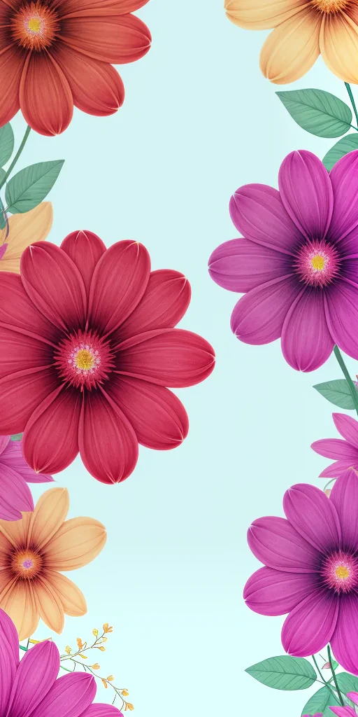 aesthetic backgrounds flowers