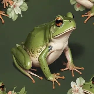 frog illustration