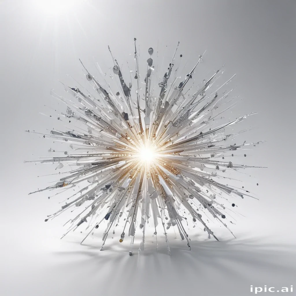 sparkles white background