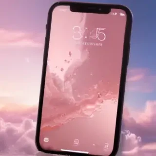 light pink phone wallpaper