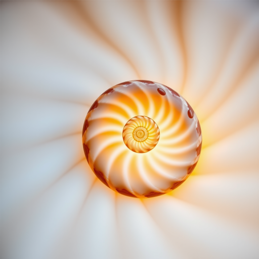 create a high-resolution image of a nautilus shell with smooth gradients, detailed spiral patterns, soft lighting, shot with a Canon EOS 5D Mark IV, f/8 aperture, 50mm lens, in a macro photography style, using natural light to enhance colors and texture