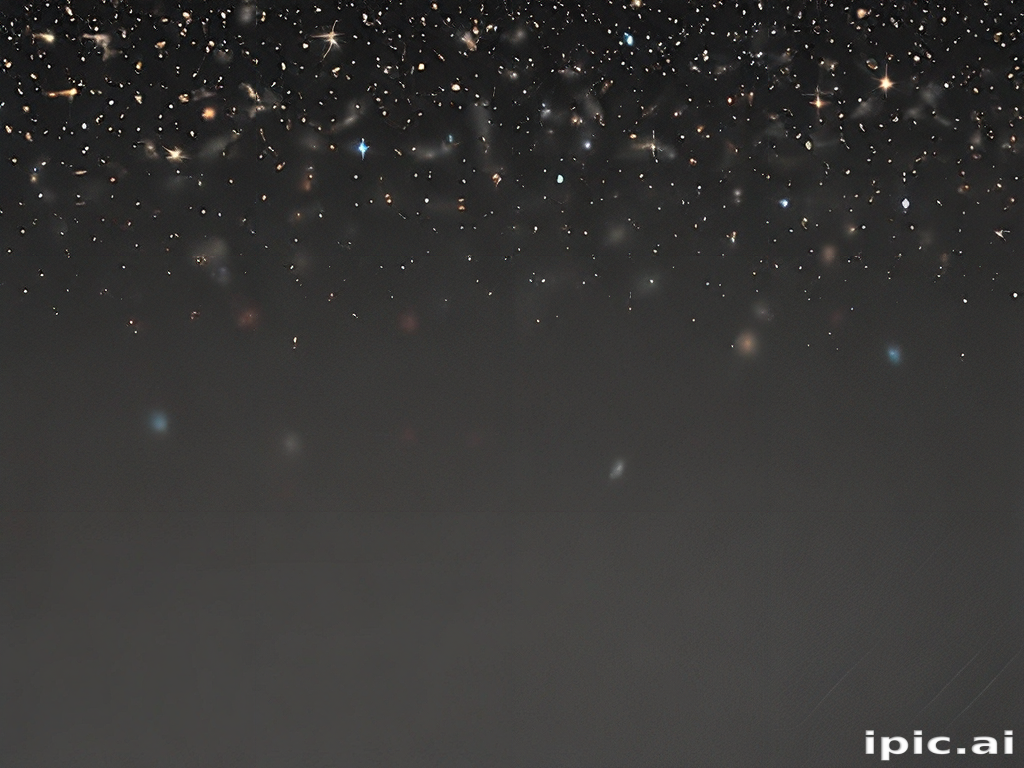 Starry Night Sky Filled with Twinkling Stars and Cosmic Wonders