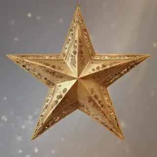 clip art of christmas star