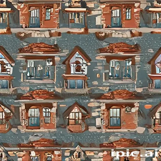 background of a house