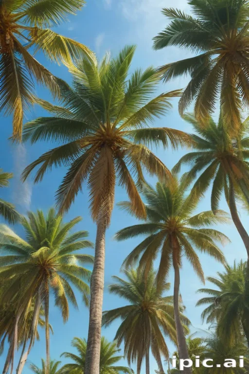 palm trees background
