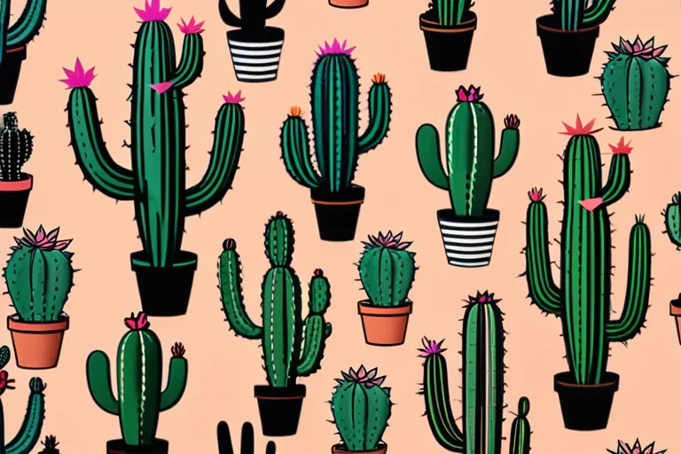 aesthetic cactus wallpaper