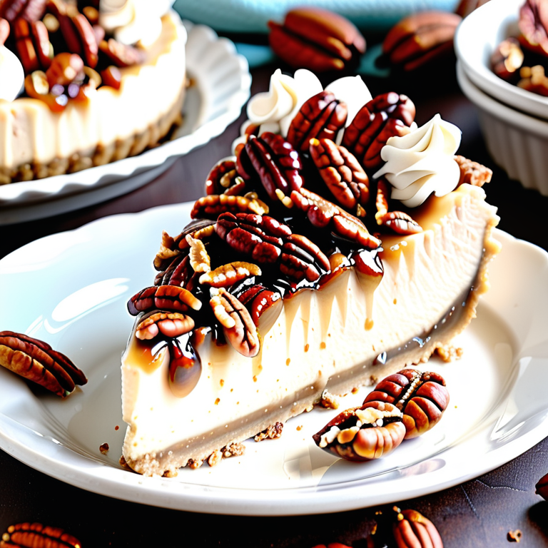no bake pecan pie cheesecake