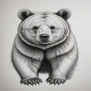 bear drawing images