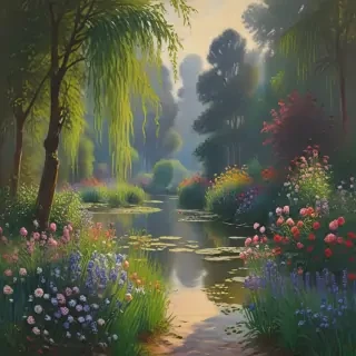 monet paintings wallpaper