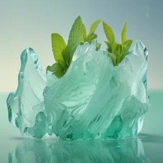 mint green bg