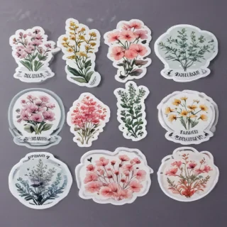 transparent cute stickers