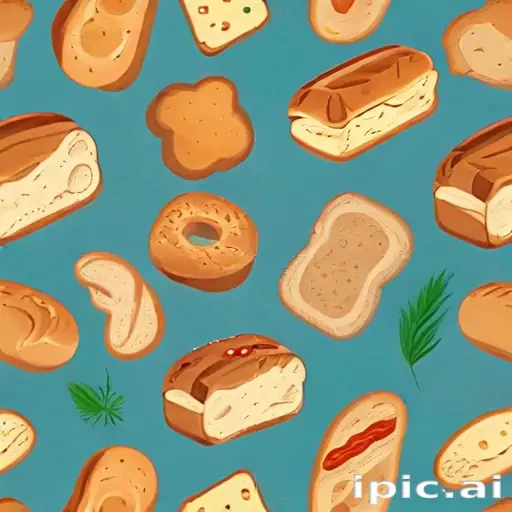 bread in cartoon