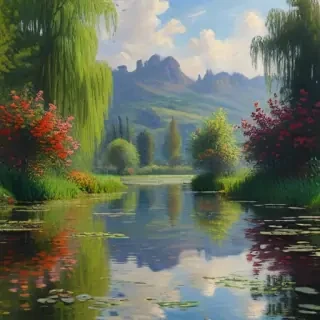 monet paintings wallpaper