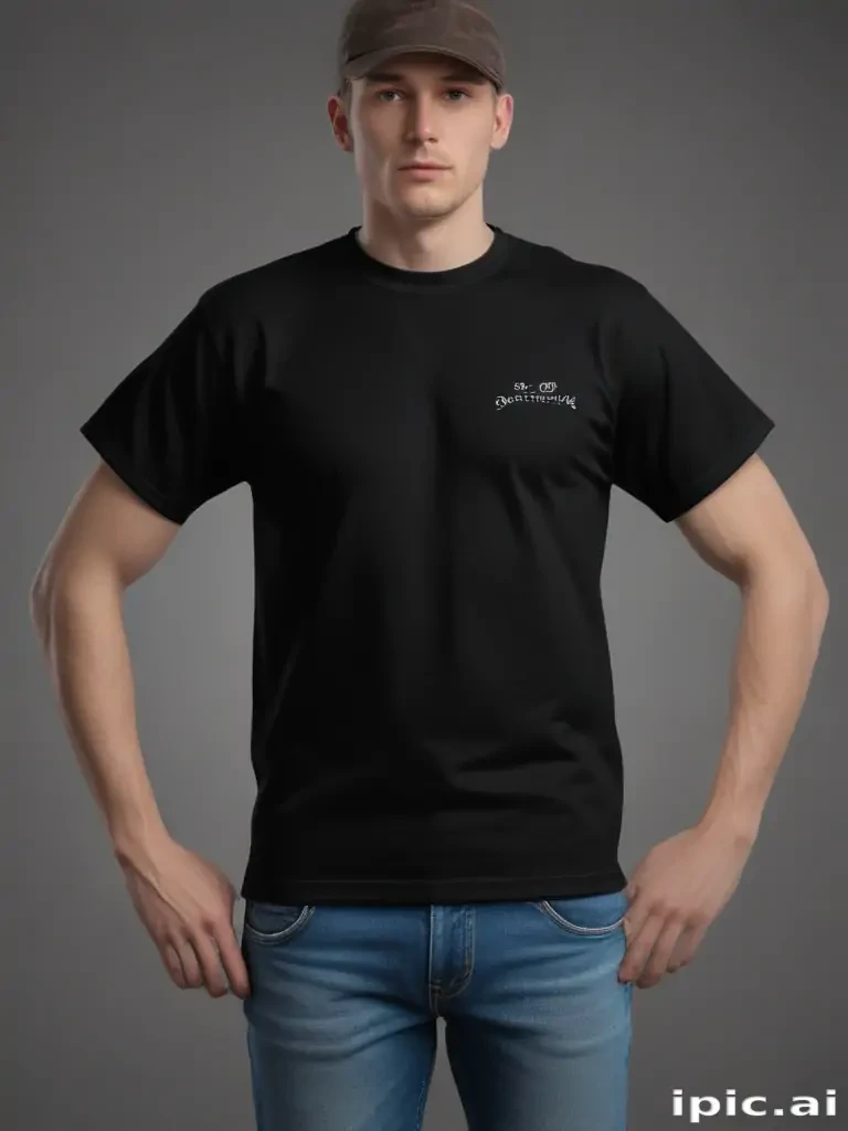 black t shirt png