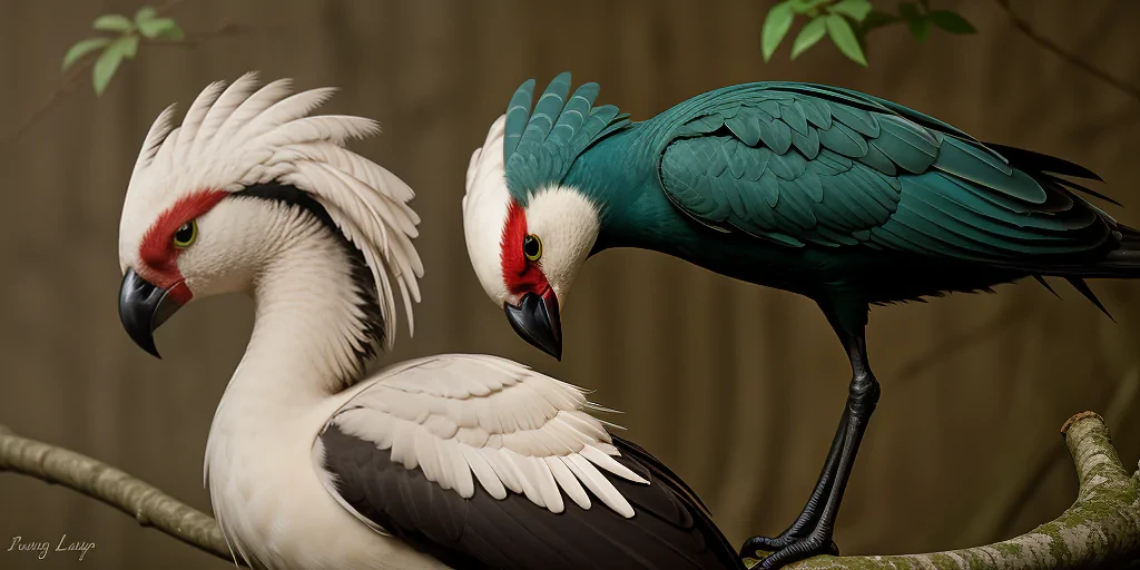 preening