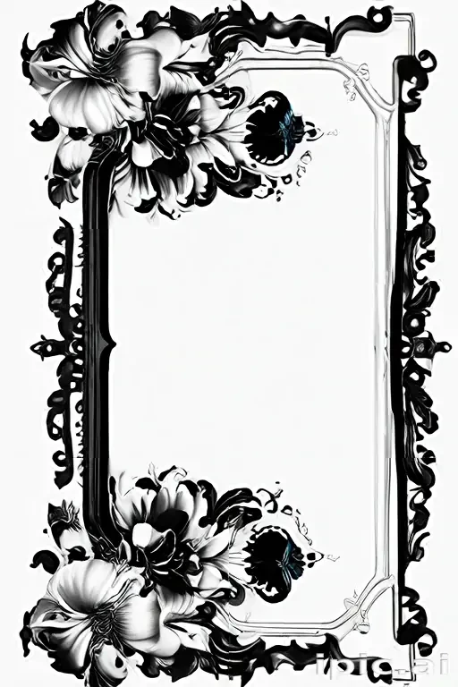 border clip art black and white