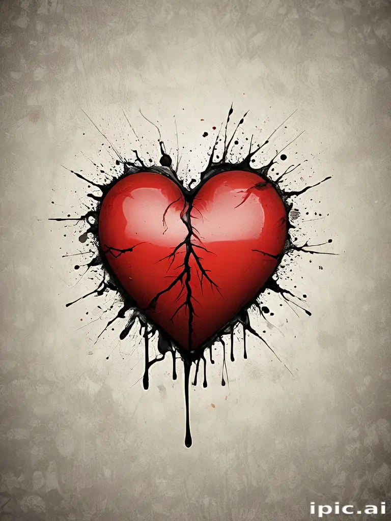 heart broken wallpaper