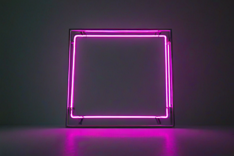 neon frame