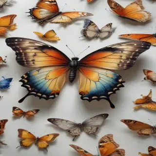 buttefly drawing