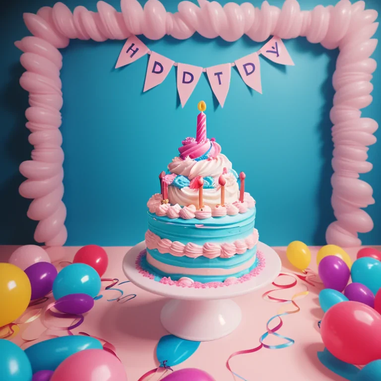 aesthetic birthday background