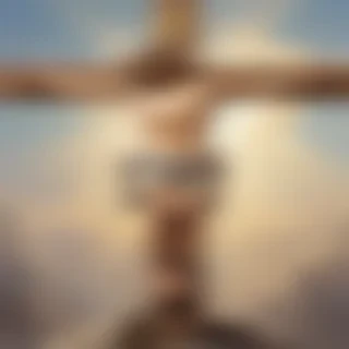 jesus on the cross clipart