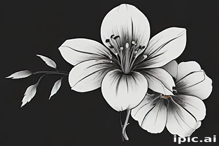 flower outline png