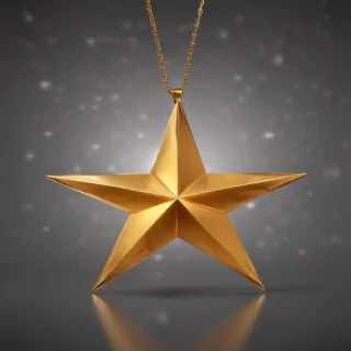golden star transparent