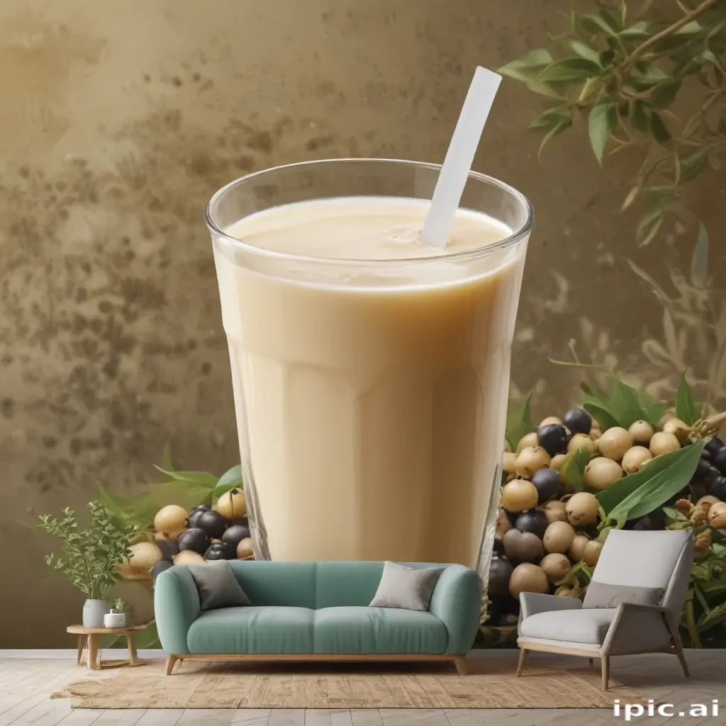 milk tea boba wallpaper
