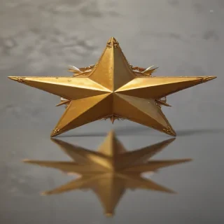 golden star png