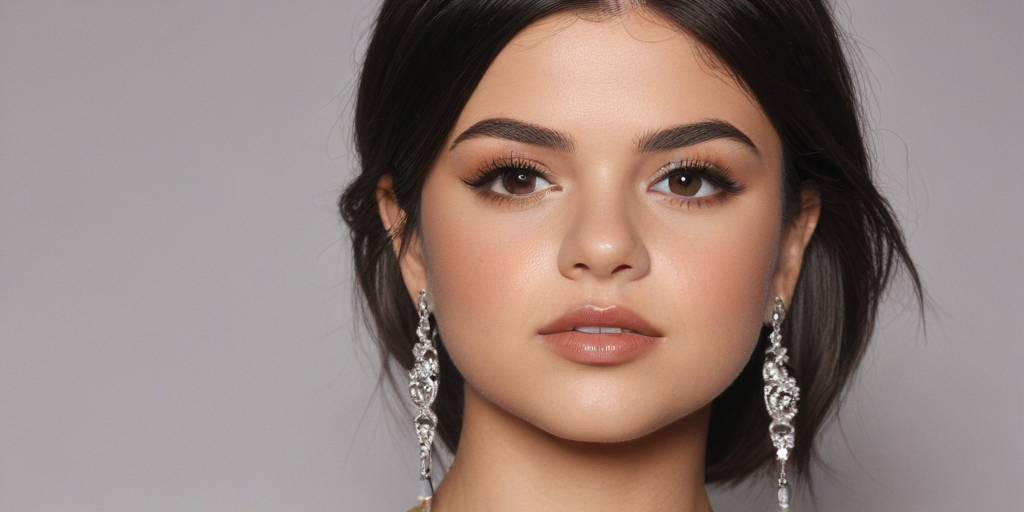 selena gomez brows