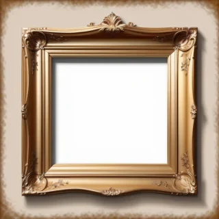 painting frame png