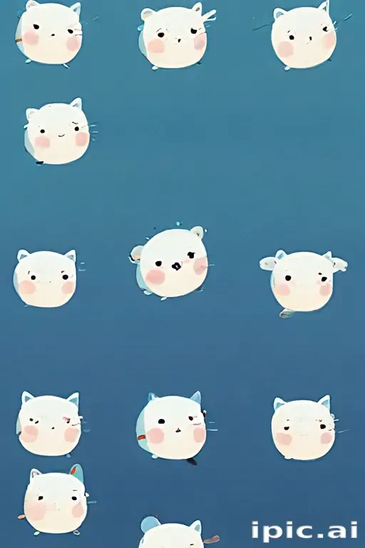 blue cute background