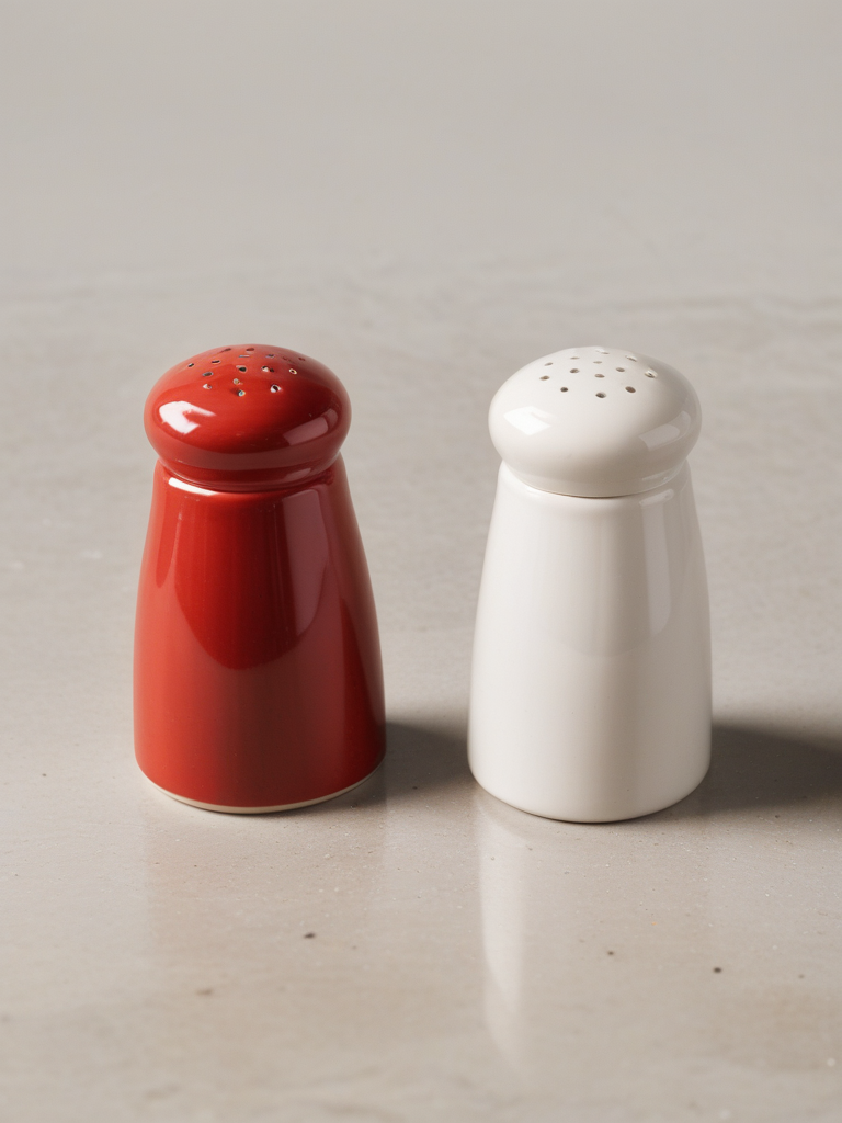ceramic salt and pepper shaker
