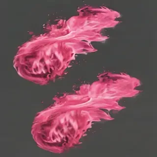pink flames png