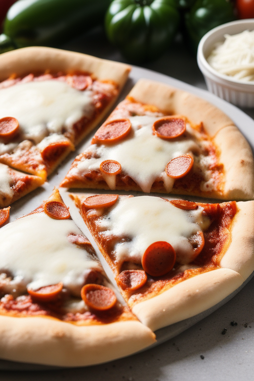 homemade pizza with store bought dough