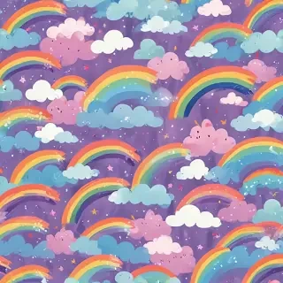 cute rainbow wallpaper