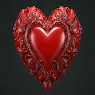 red heart png