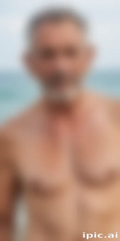 shirtless old men