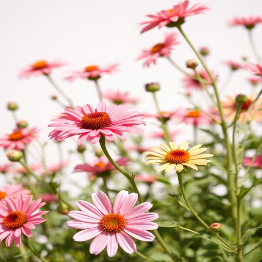 flowers with no background