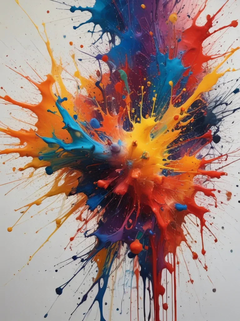 paint splatter transparent